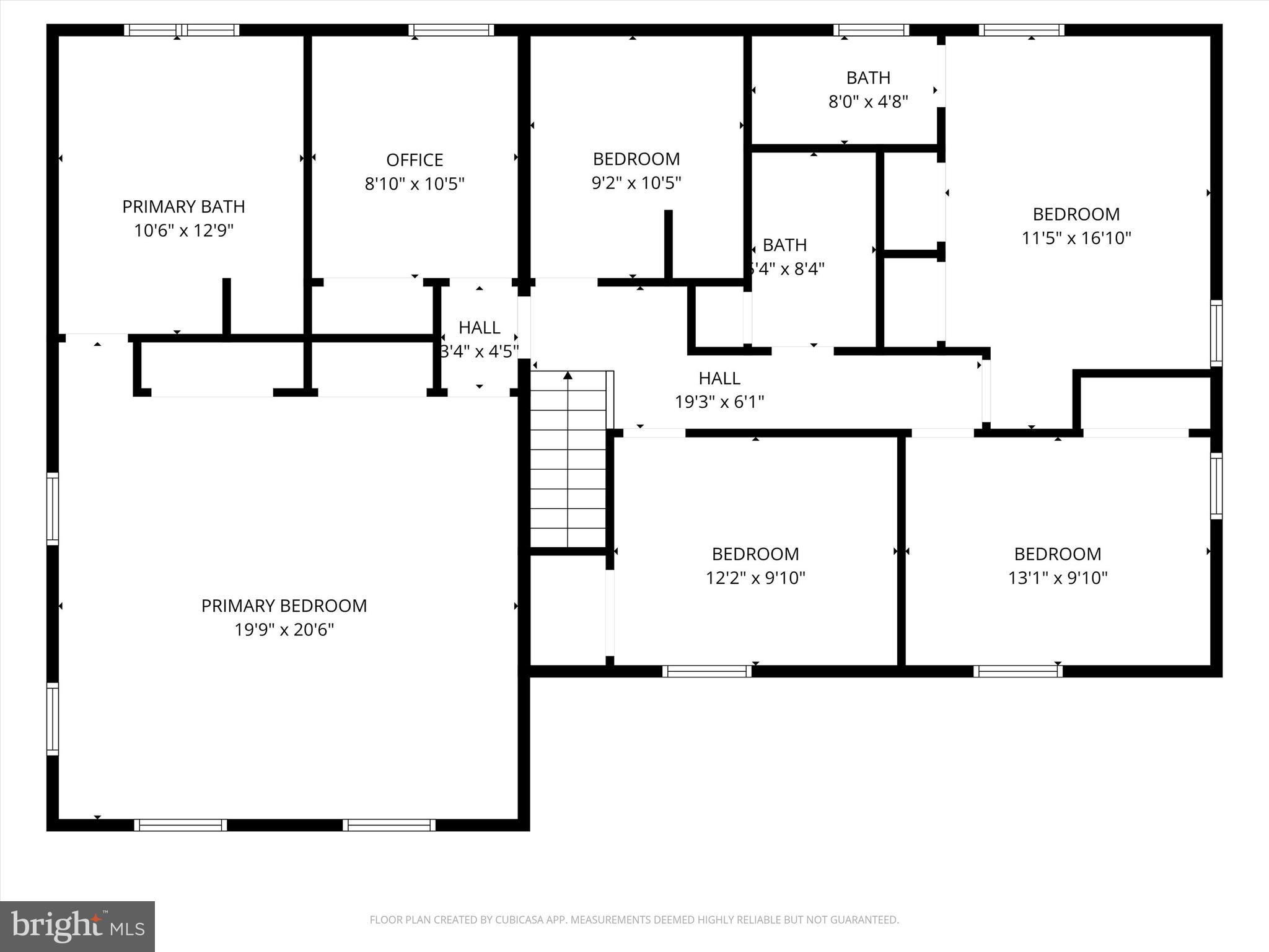 446 Prospect Avenue West Berlin, NJ 08091 - Photo 52 of 54 Floor Plan (2nd floor)