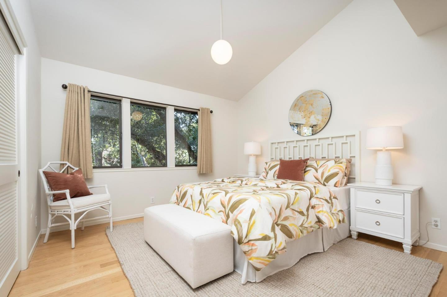 2499 Alpine Road Menlo Park, CA 94025 - Photo 18 of 28 a bedroom with a bed and a window