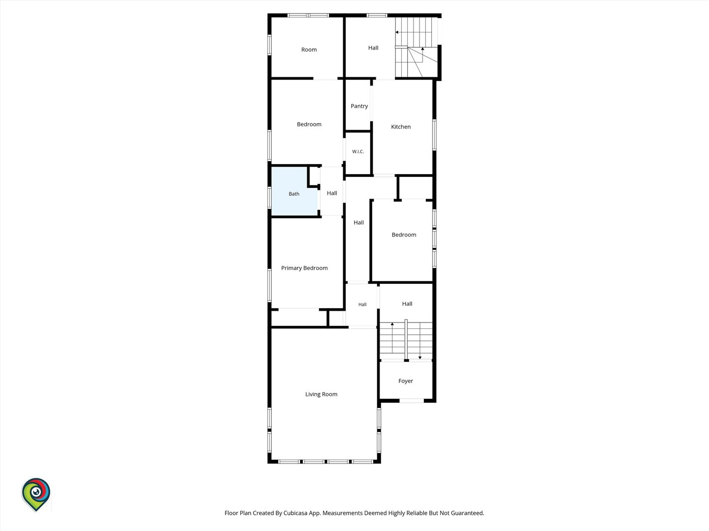 6837 South Morgan Street Chicago, IL 60621 - Photo 23 of 24 a picture of floor plan