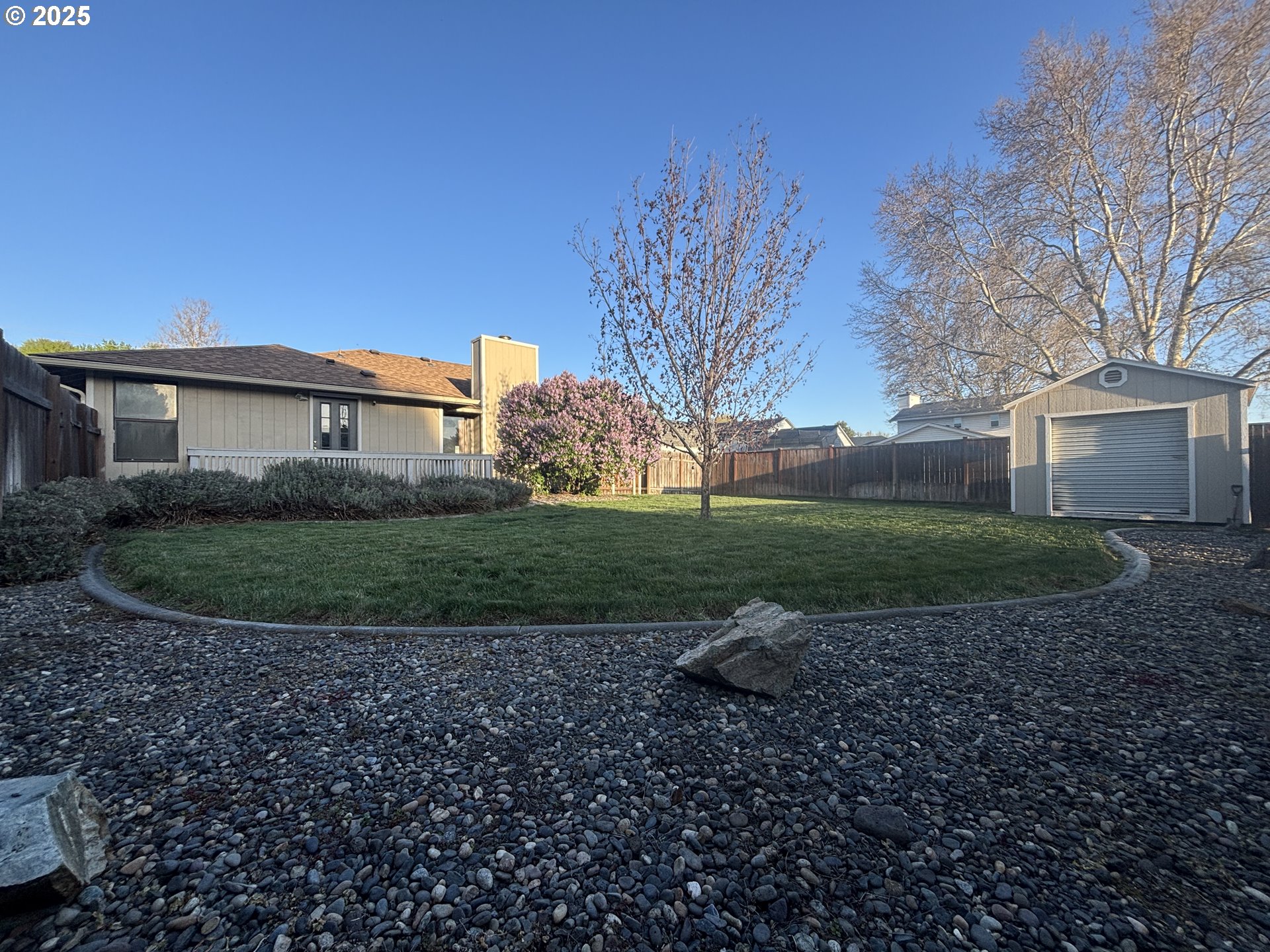 1101 Southwest 37th Street Pendleton, OR 97801 - Photo 20 of 22 a view of a house with a yard