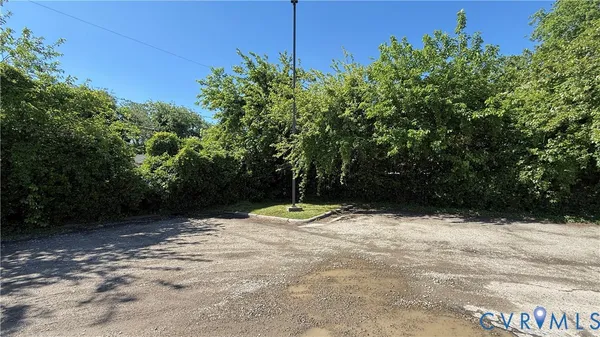 a backyard of a house