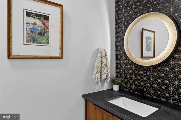 a view of a bathtub in a bathroom