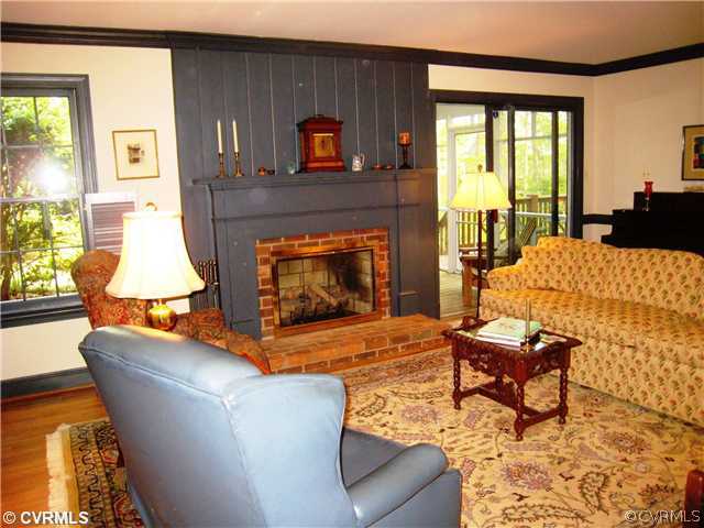 2321 Castle Hill Road Midlothian, VA 23113 - Photo 6 of 12 Den/Family/Great Room - Den with fireplace with ga