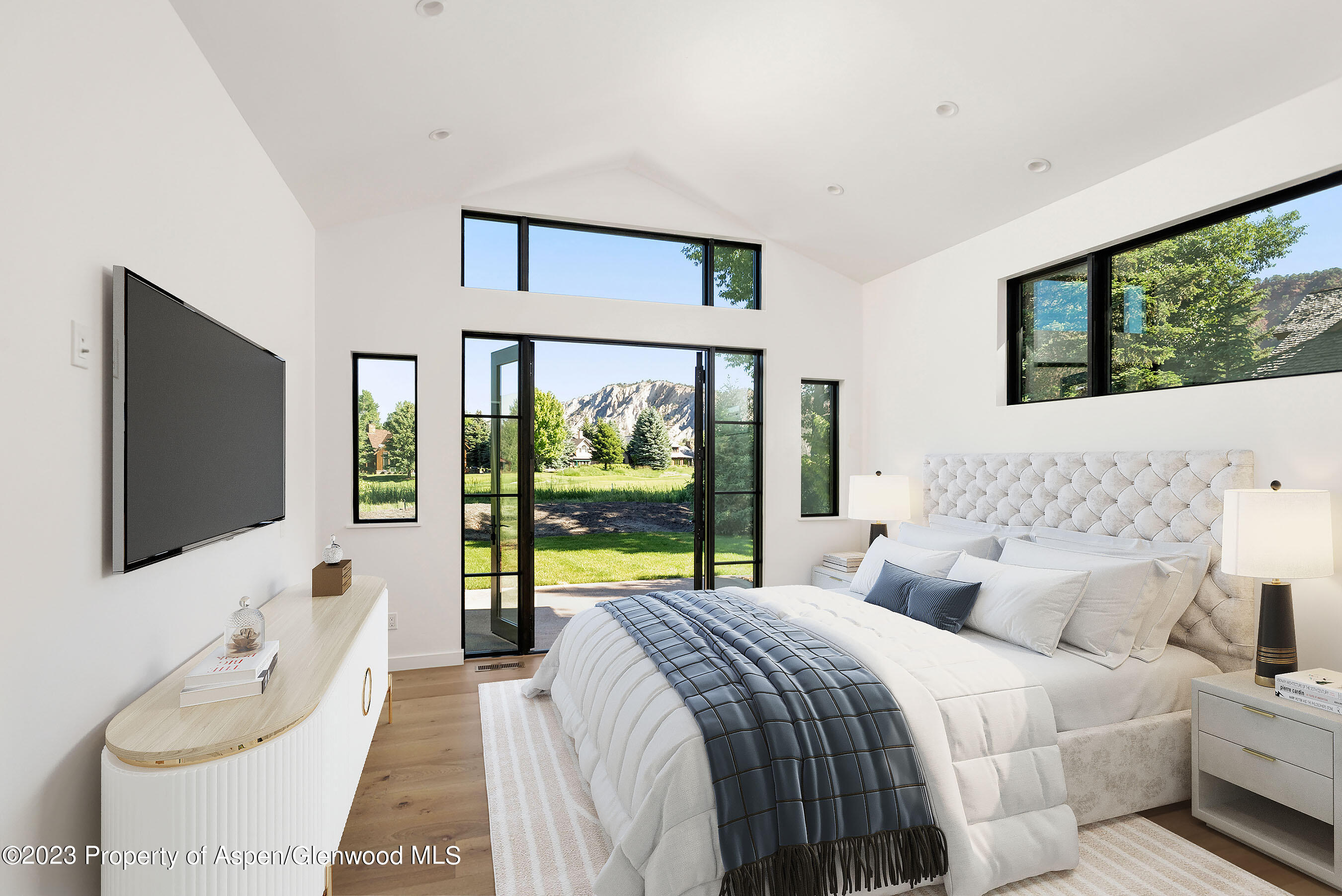 89 Fox Prowl Lane Carbondale, CO 81623 - Photo 6 of 15 a bedroom with a bed and large window