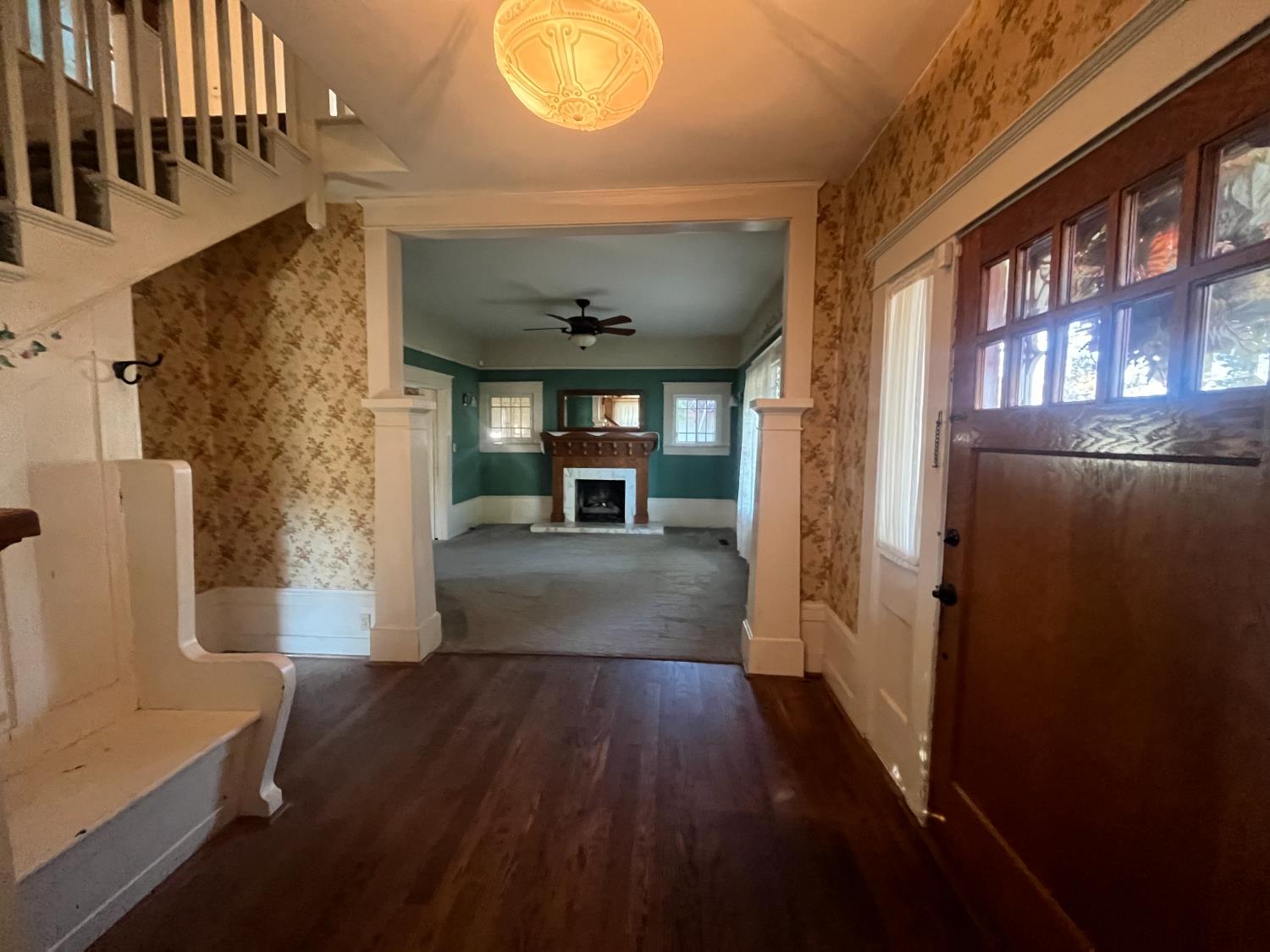 471 South Reed Avenue Reedley, CA 93654 - Photo 9 of 54 a view of livingroom with furniture and wooden floor