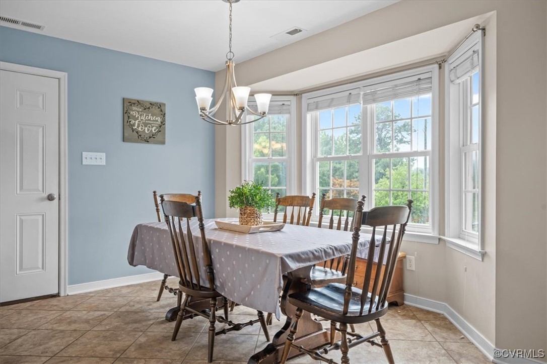 3420 Ceasar Town Road Powhatan, VA 23139 - Photo 15 of 50 Dining space featuring plenty of natural light, a