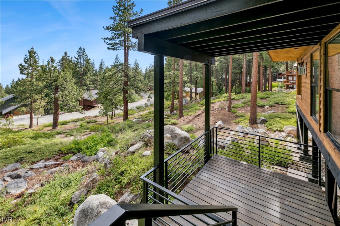 987 Wander Way Incline Village, NV 89451 - Photo 41 of 45 a view of a deck with wooden floor and outdoor space