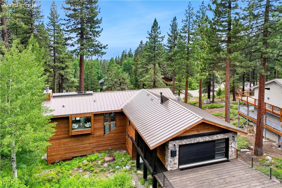 987 Wander Way Incline Village, NV 89451 - Photo 5 of 45 an aerial view of a house with a balcony