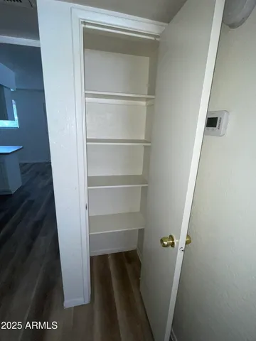 a view of closet
