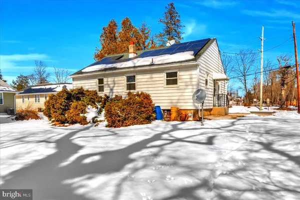 a view of a house with a patio