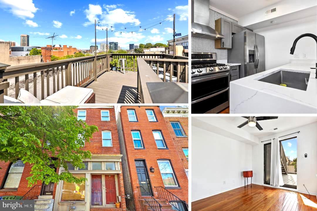 730 Light Street, Unit C Baltimore, MD 21230 - Photo 1 of 19 a view of a patio with couches table and chairs