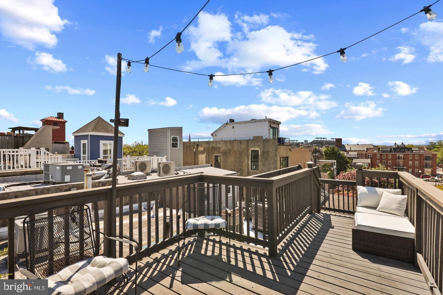 730 Light Street, Unit C Baltimore, MD 21230 - Photo 16 of 19 a view of a balcony with furniture