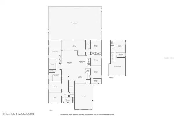 $2,150,000 | 851 Manns Harbor Drive, Apollo Beach, FL 33572