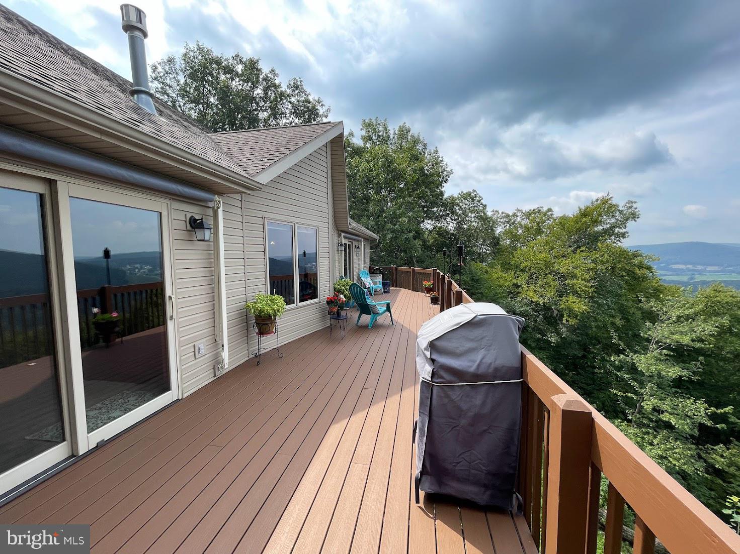 130 Summit Road Hazleton, PA 18202 - Photo 13 of 63 two awnings on deck