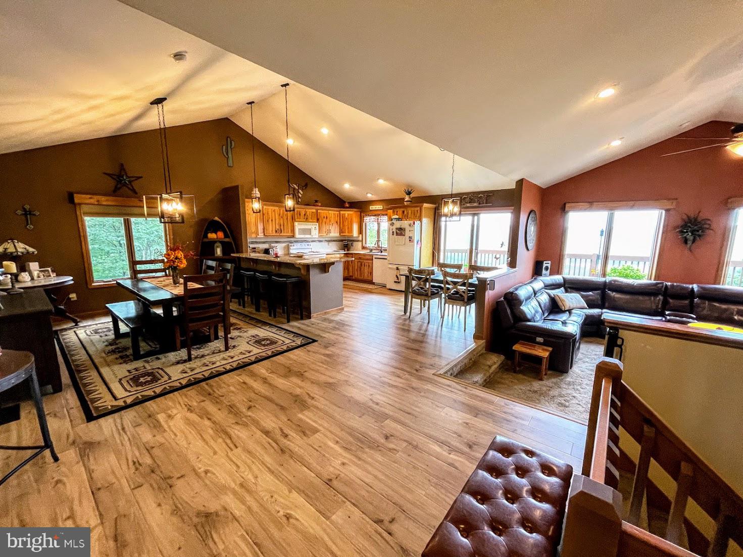 130 Summit Road Hazleton, PA 18202 - Photo 19 of 63 open concept living dining and kitchen