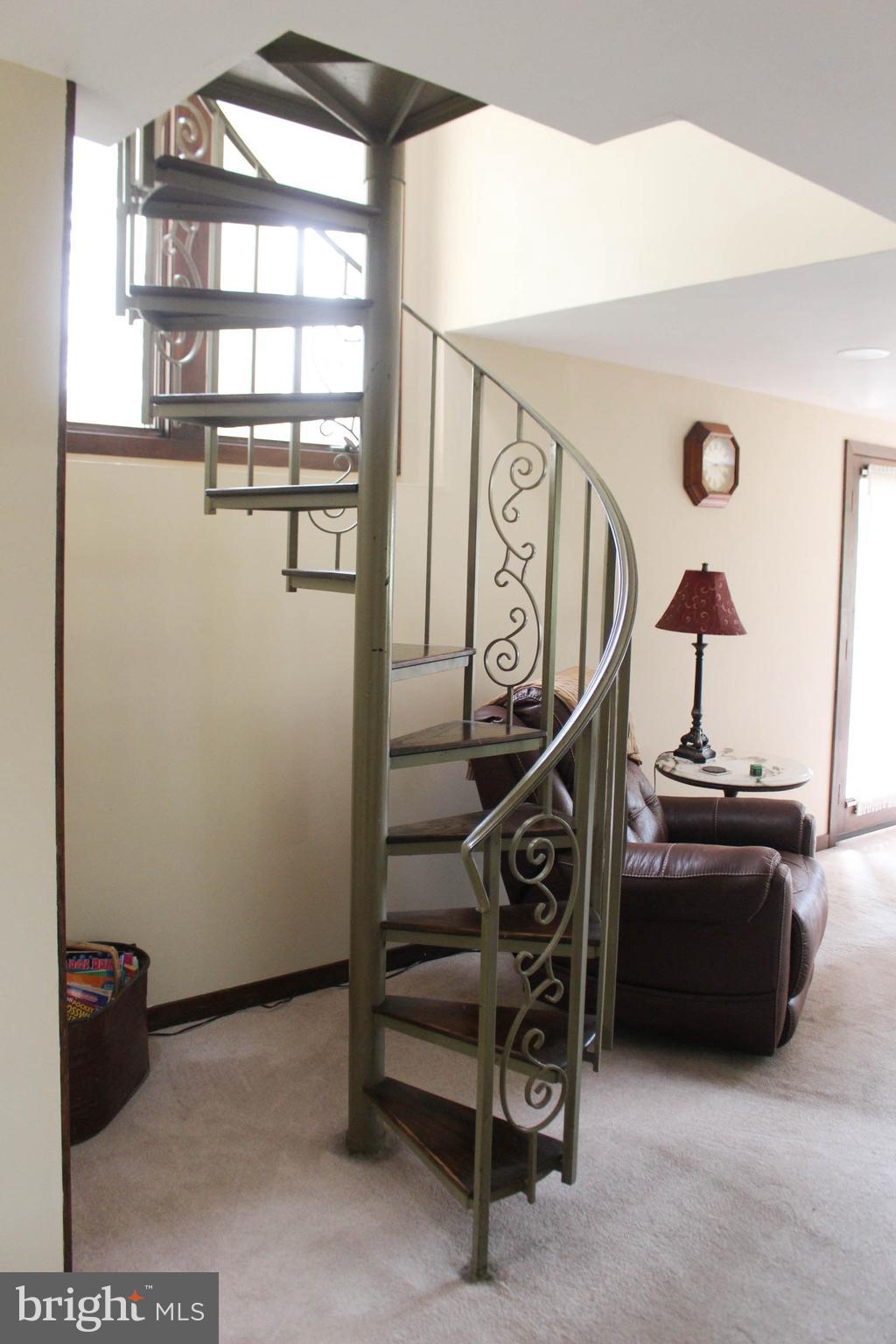 1046 Eagle Road Huntingdon Valley, PA 19006 - Photo 51 of 108 Spiral Stairs
