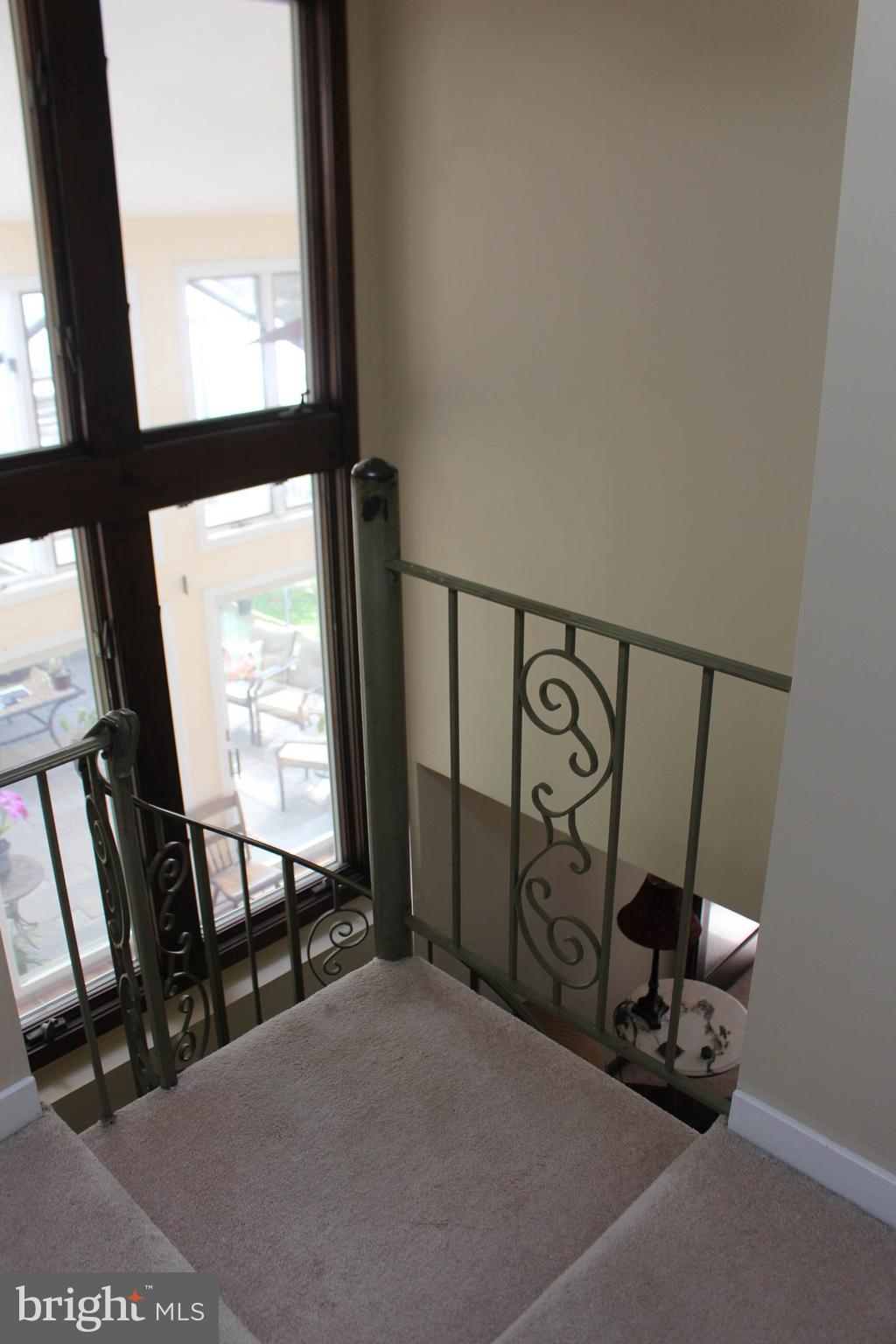 1046 Eagle Road Huntingdon Valley, PA 19006 - Photo 52 of 108 Upper Level Spiral Stairs