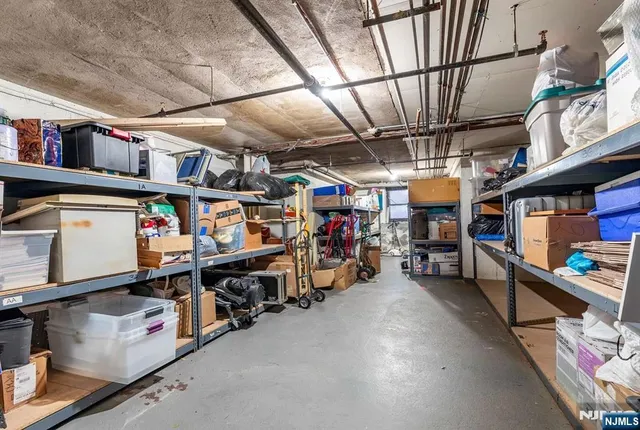 a view of storage and utility room