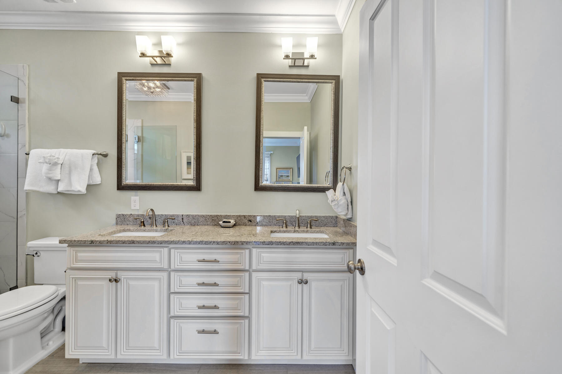 71 Emma Huggins Lane Santa Rosa Beach, FL 32459 - Photo 25 of 33 a bathroom with a toilet sink and mirror