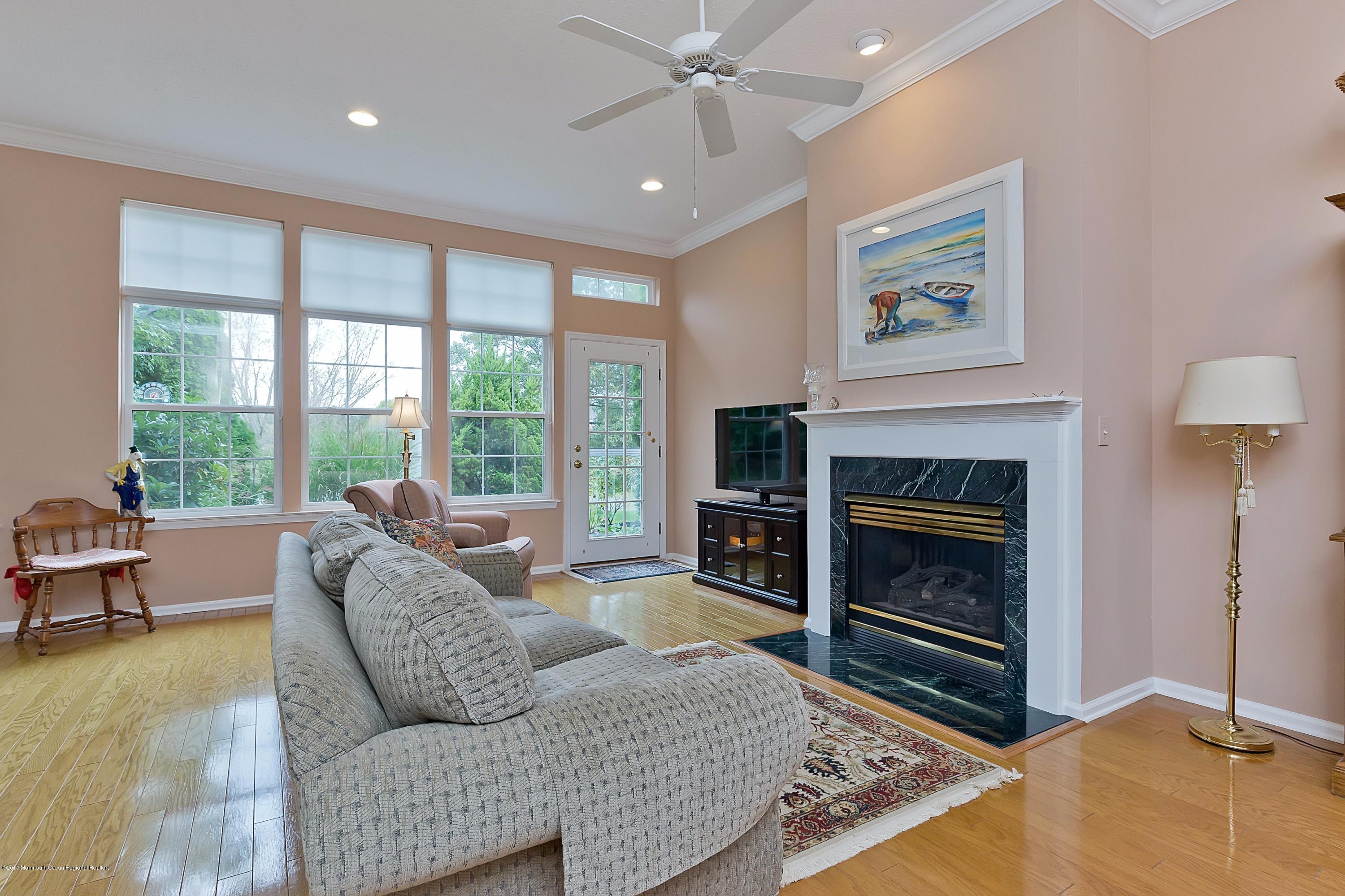 2528 Collier Road Manasquan, NJ 08736 - Photo 10 of 37 Family Room/Gas Fireplace