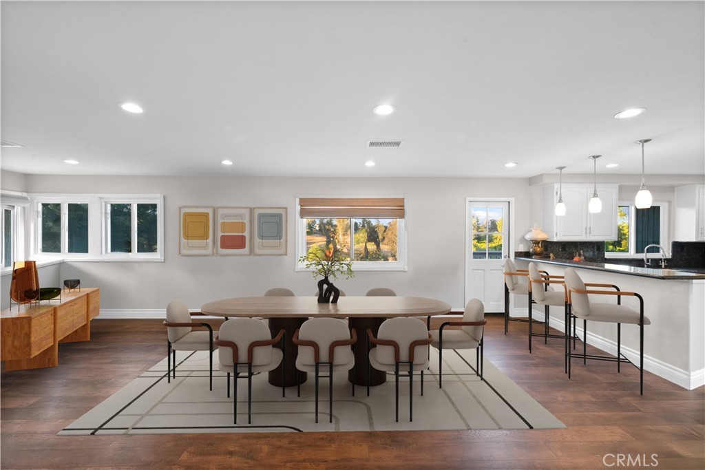 40337 Carmelita Circle Temecula, CA 92591 - Photo 8 of 65 a view of a dining room with furniture and wooden floor