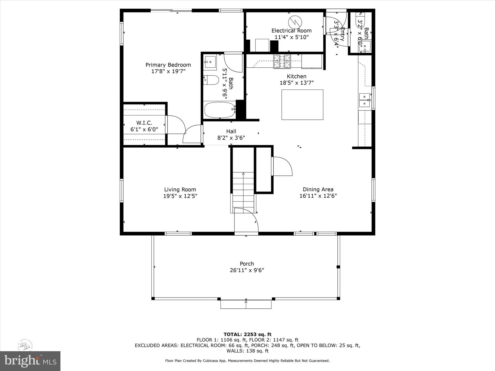 1239 Red Lion Road Bear, DE 19701 - Photo 17 of 29 a picture of a floor plan