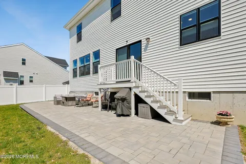 a view of a house with a patio