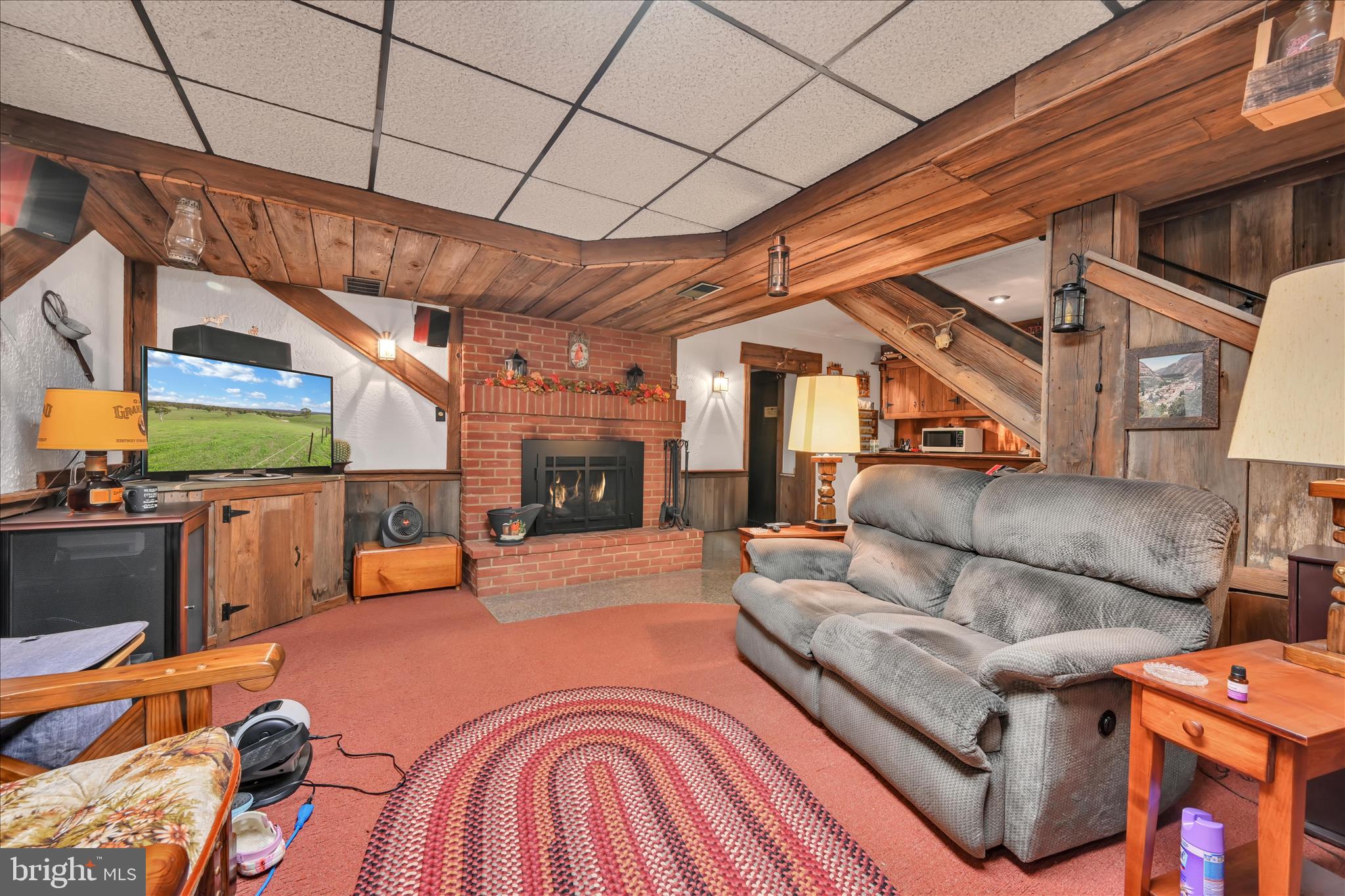 2295 Albern Boulevard Lancaster, PA 17601 - Photo 23 of 39 a outdoor living space with furniture and a fireplace