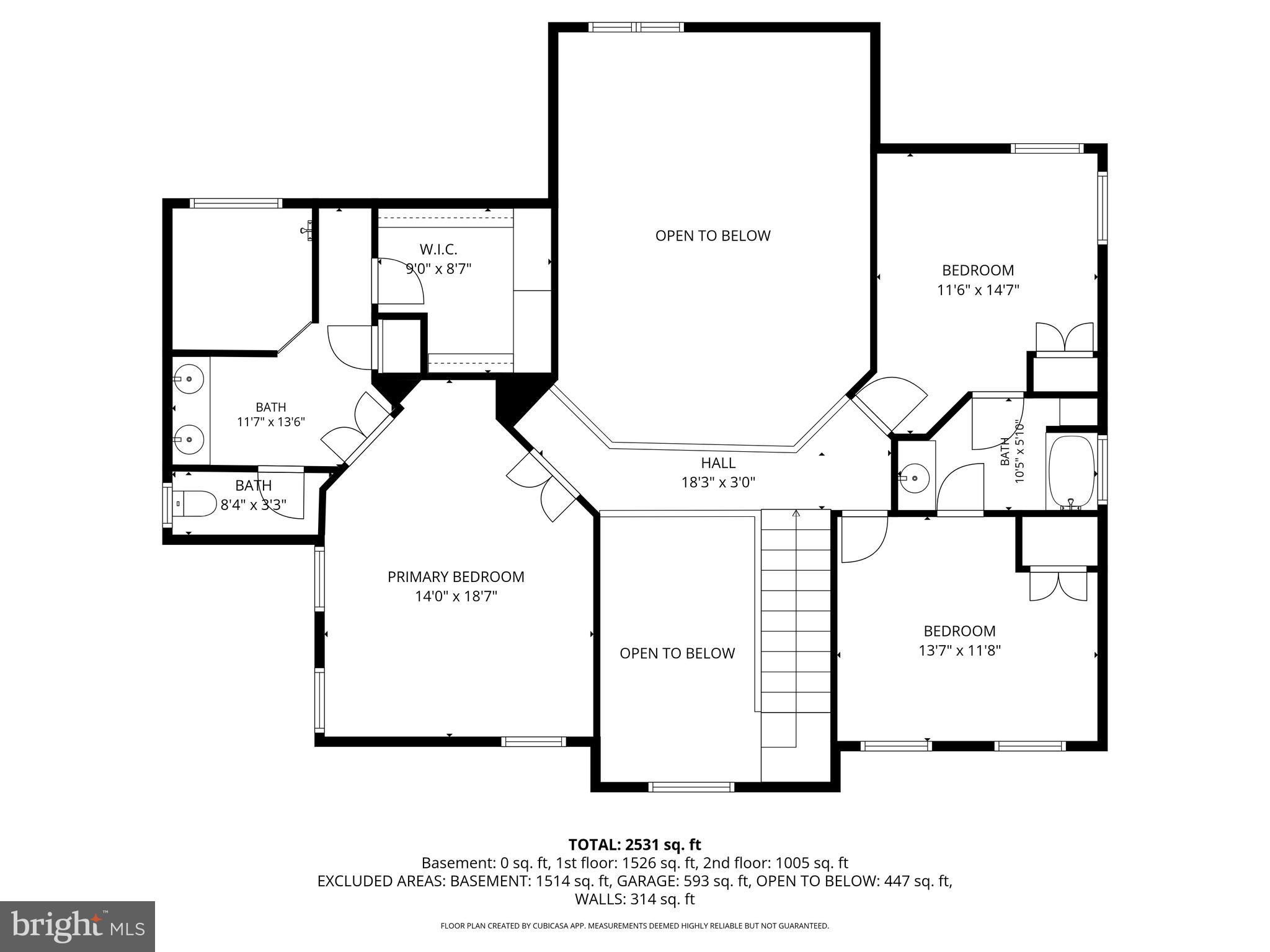 20907 Mt Aetna Road Hagerstown, MD 21742 - Photo 68 of 69 Upper Level Floorplan