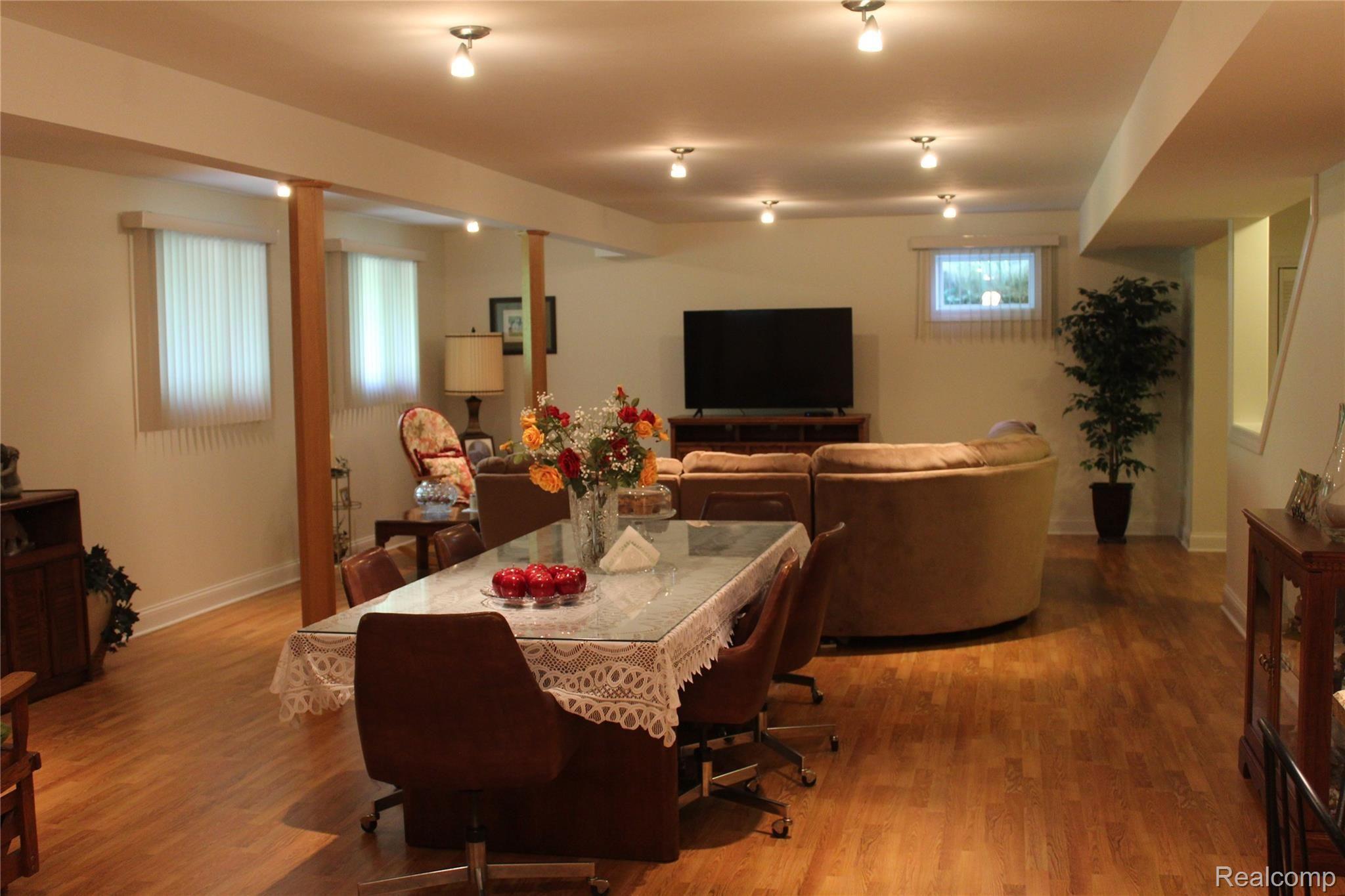 1165 East Heil Road Gladwin, MI 48624 - Photo 64 of 73 Basement Eating Area 2.JPG