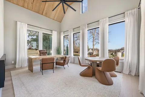 a view of a living room