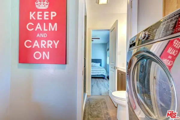 a bathroom with a toilet