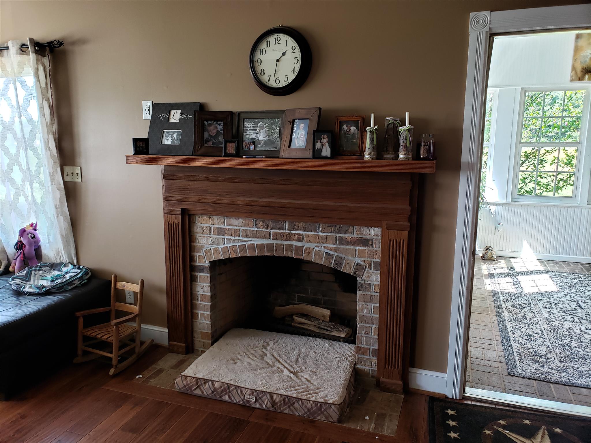 2436 Morrison Viola Road Morrison, TN 37357 - Photo 9 of 28 a living room with furniture and a fireplace