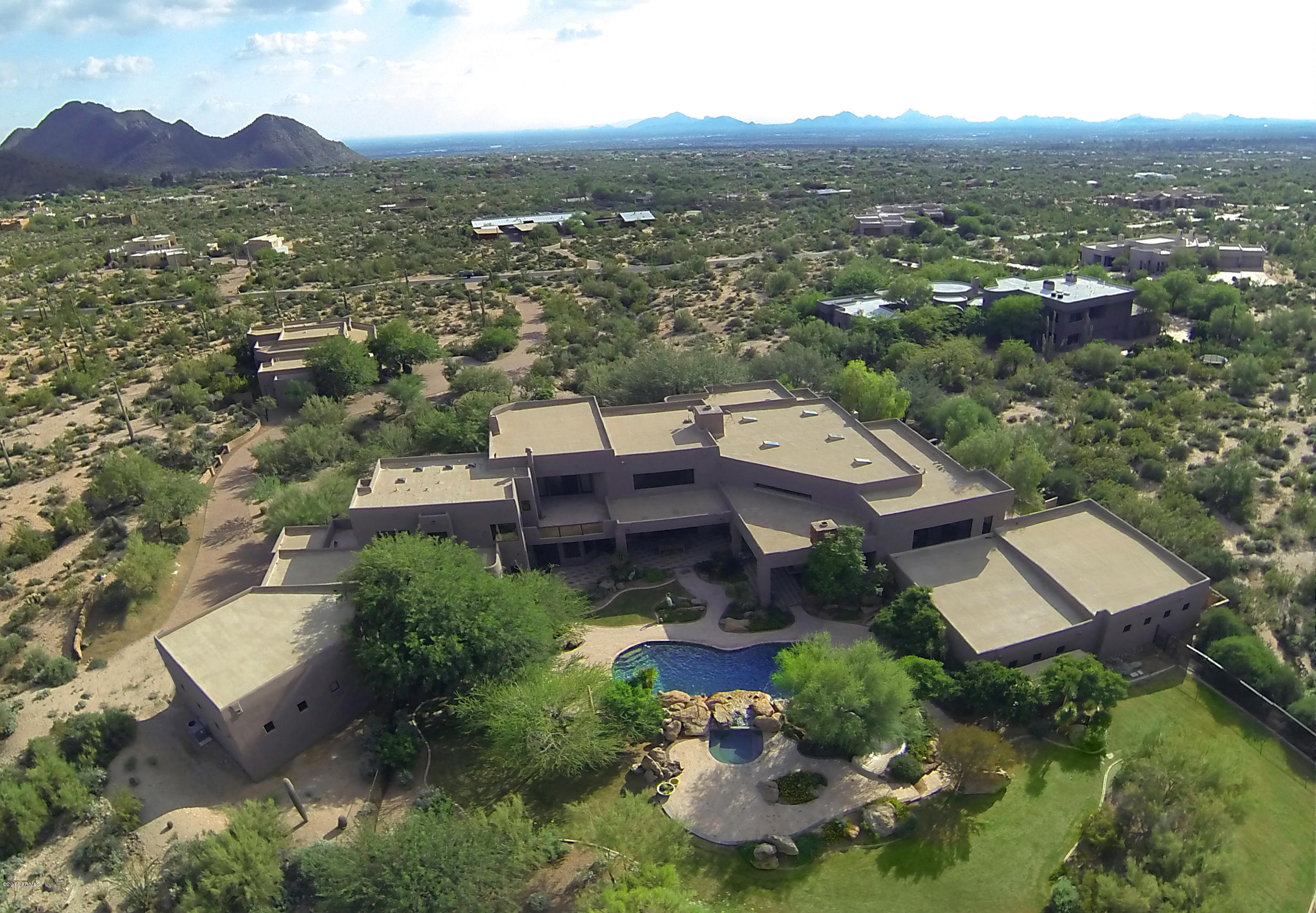 9701 East Happy Valley Road, Unit 19 Scottsdale, AZ 85255 - Photo 31 of 38 View Point - Aerial- Grounds