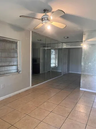 a view of empty room