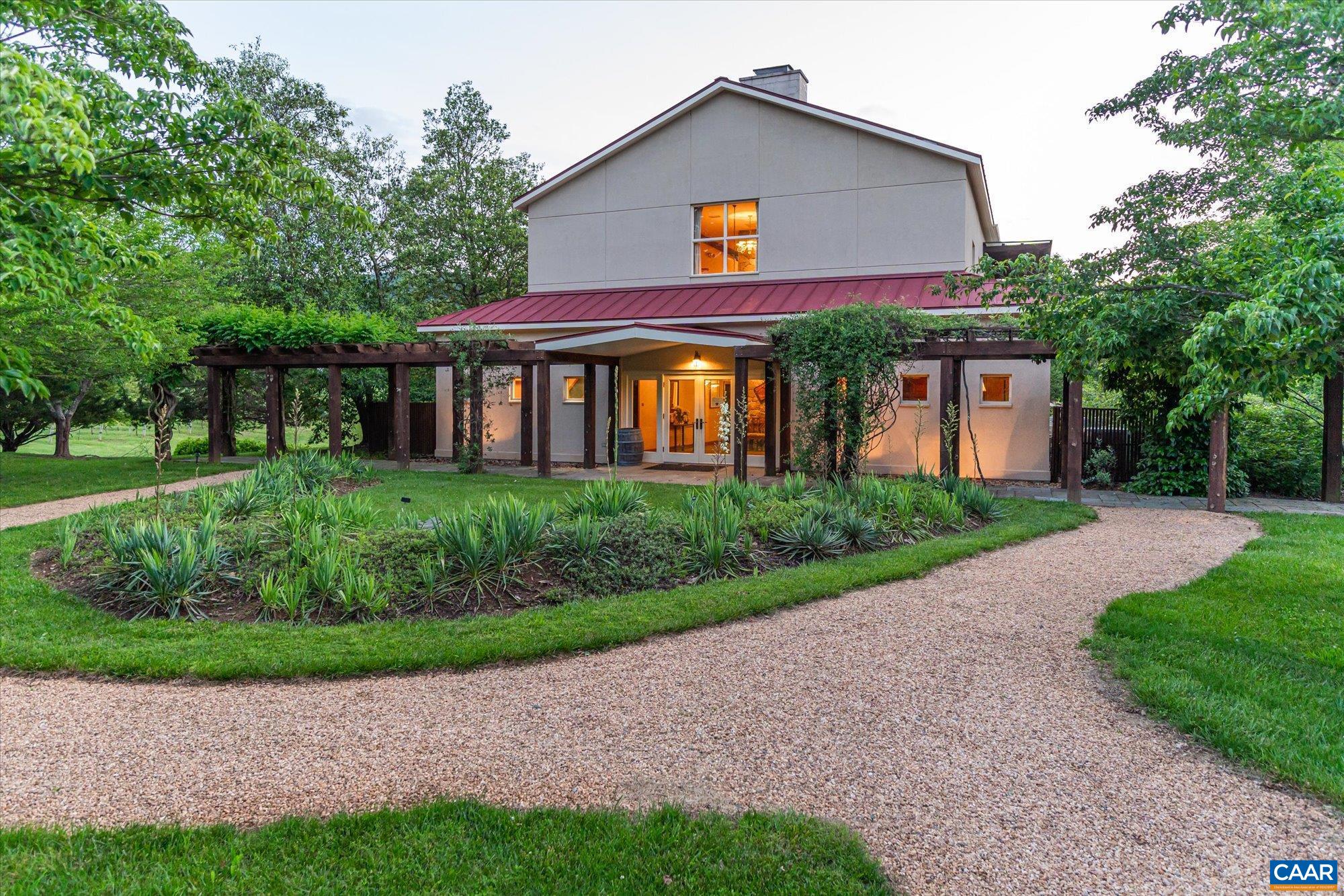 5190 Sugar Ridge Road Crozet, VA 22932 - Photo 59 of 69 a front view of house with yard and green space