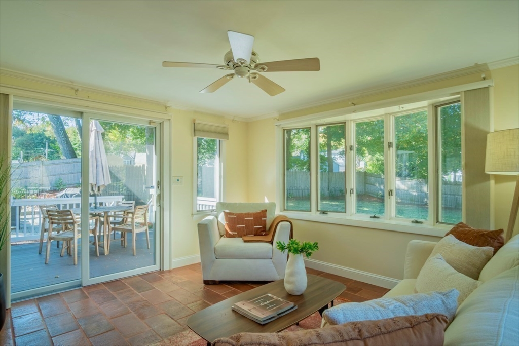 3 Elliot Road Lynnfield, MA 01940 - Photo 16 of 42 a living room with furniture and a large window
