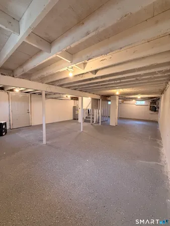 a view of a car garage