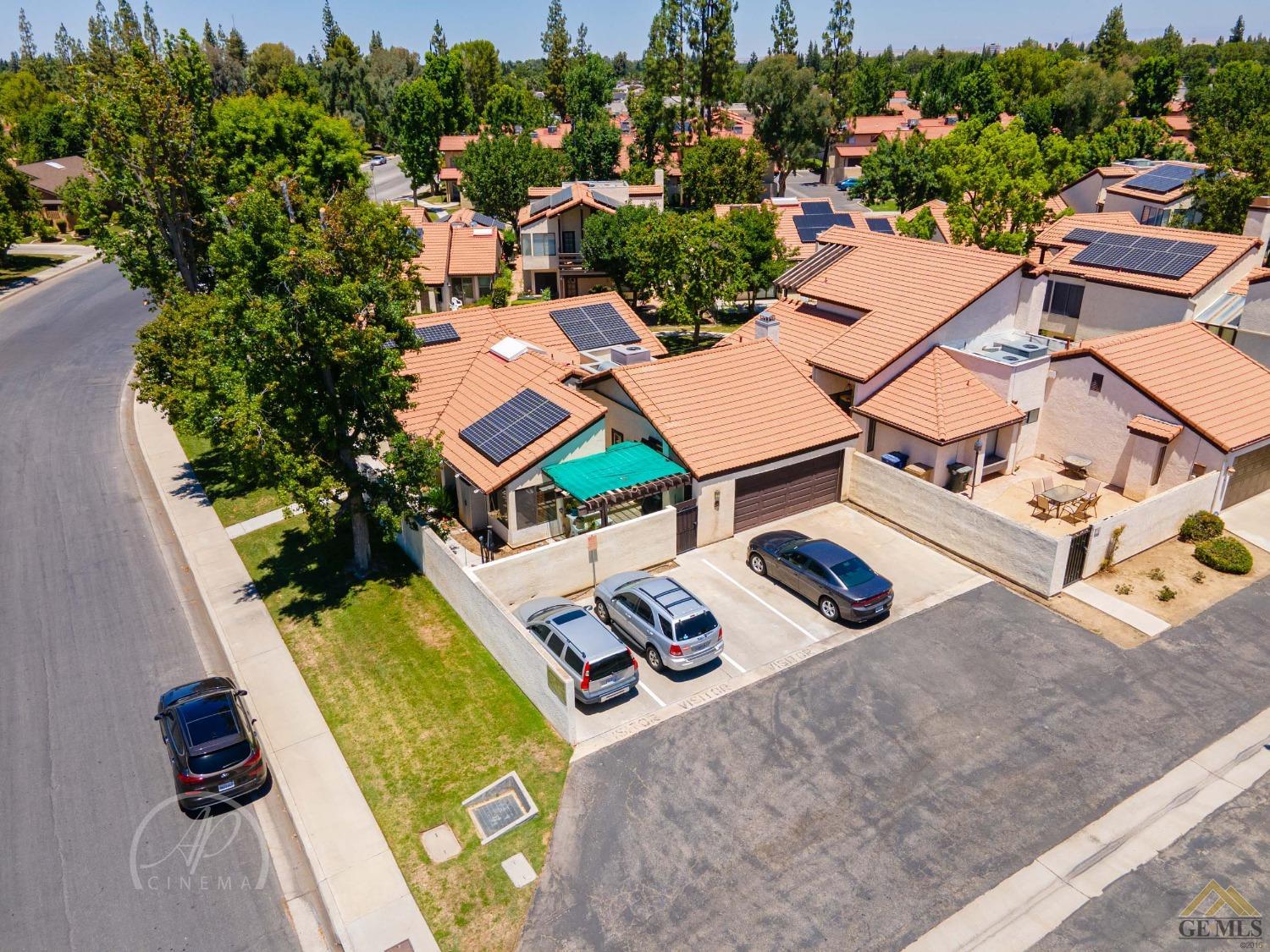 Undisclosed Address Bakersfield, CA 93309 - Photo 25 of 26 an aerial view of house with yard