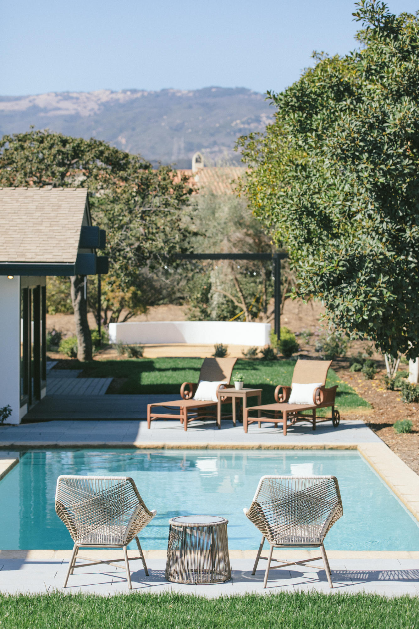 4671 La Espada Drive Santa Barbara, CA 93111 - Photo 35 of 37 a view of house with yard and outdoor seating