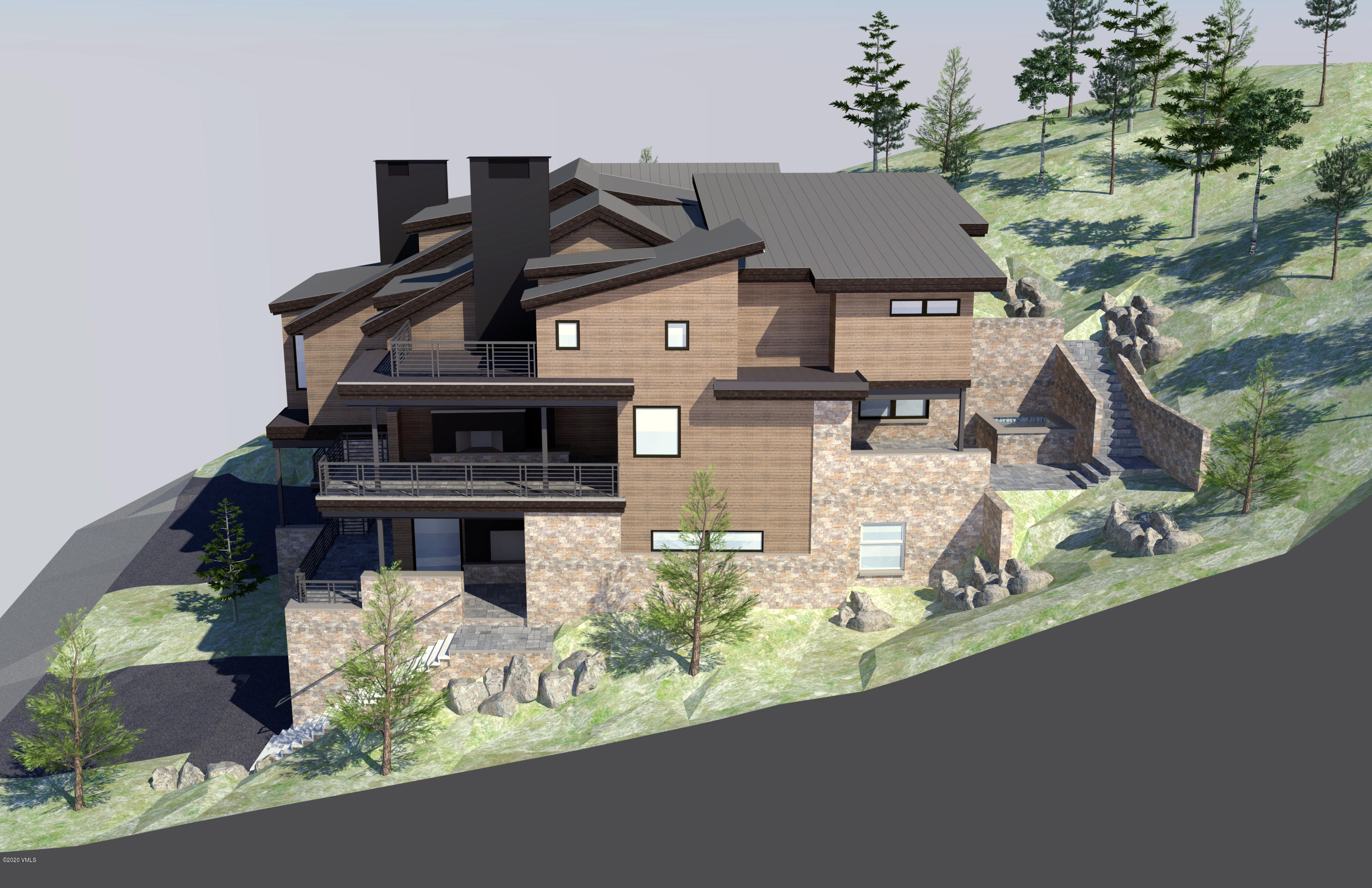 706 West Forest Road, Unit B Vail, CO 81657 - Photo 3 of 16 Exterior Rendering