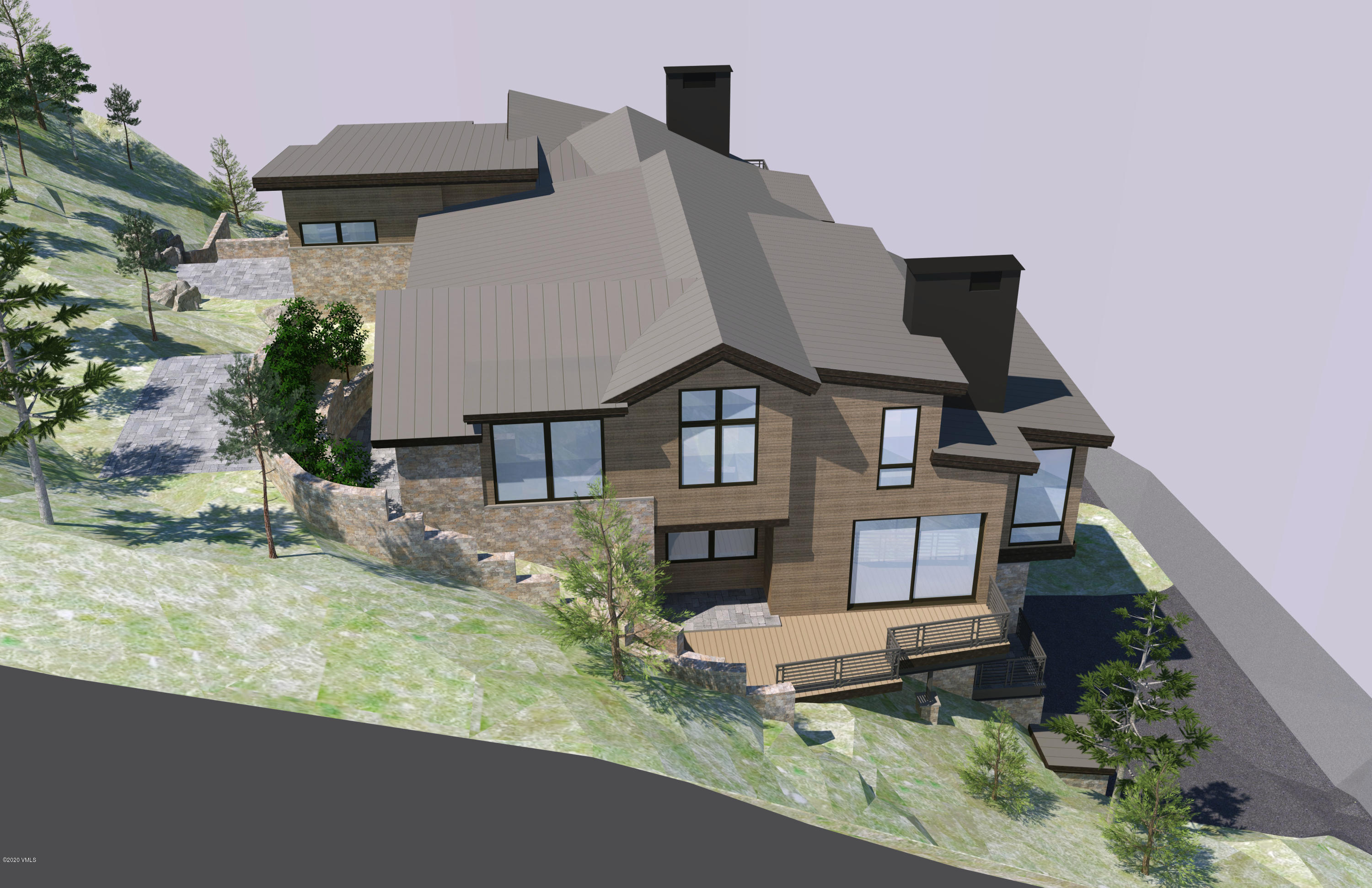 706 West Forest Road, Unit B Vail, CO 81657 - Photo 4 of 16 Exterior Rendering