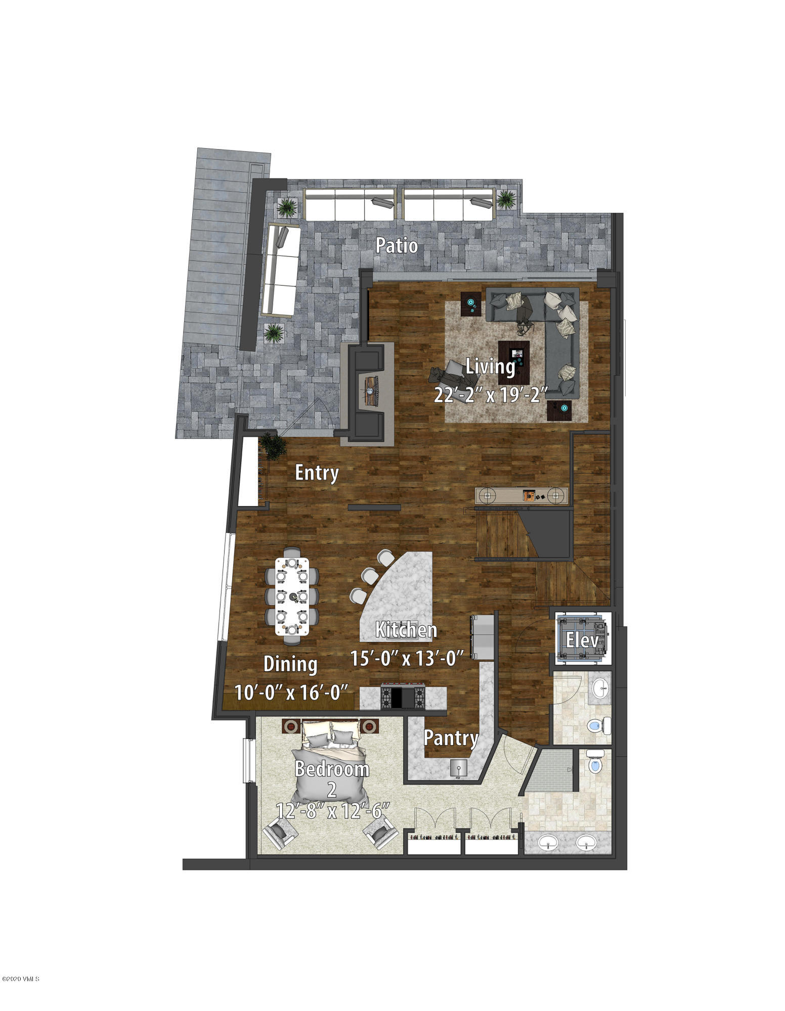 706 West Forest Road, Unit B Vail, CO 81657 - Photo 8 of 16 Level 2
