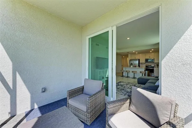 a view of a city with an ocean