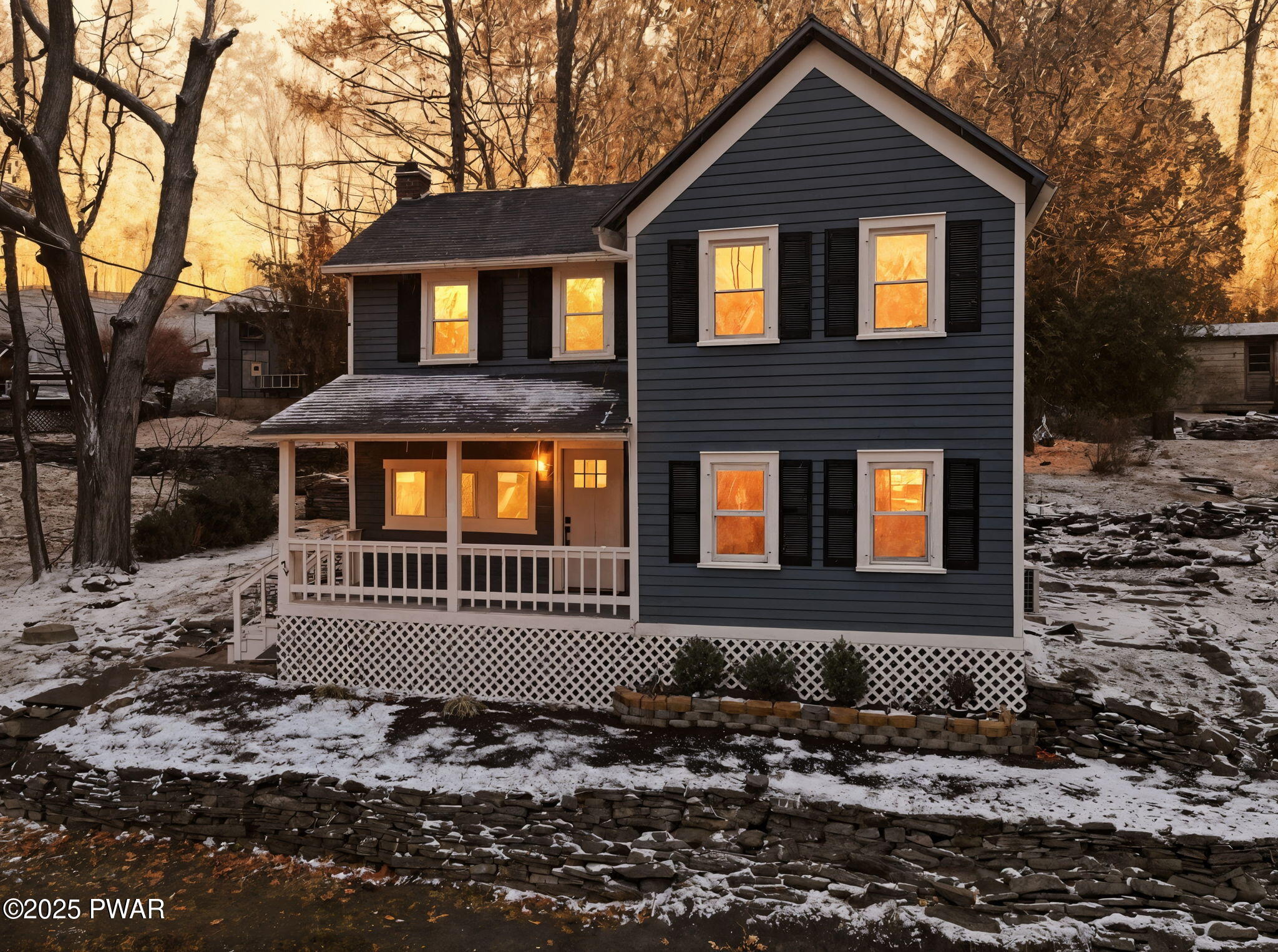 74 Charles Street Hawley, PA 18428 - Photo 2 of 40 a front view of a house