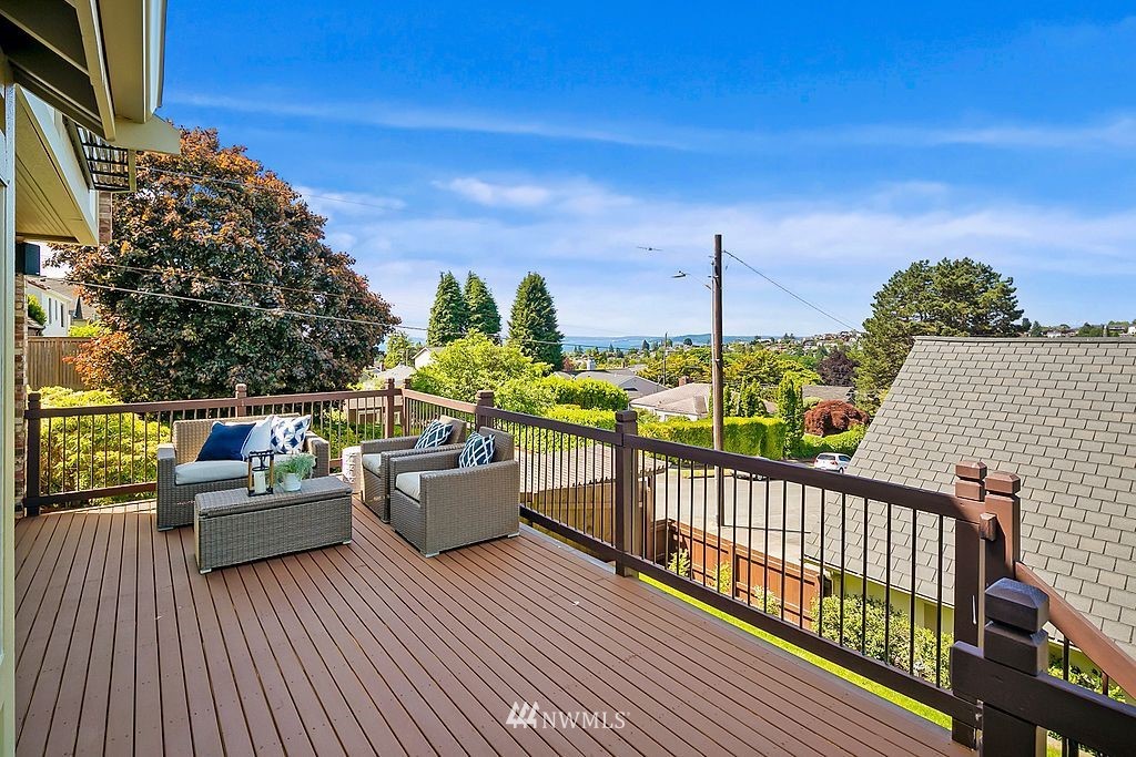 2801 28th Avenue West Seattle, WA 98199 - Photo 12 of 39 a view of a balcony with furniture