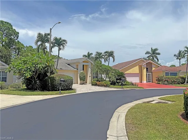 a view of an outdoor space tennis court