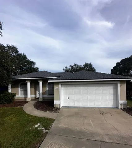 front view of house with a yard
