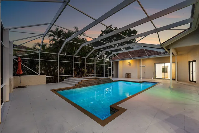 a view of a indoor swimming pool