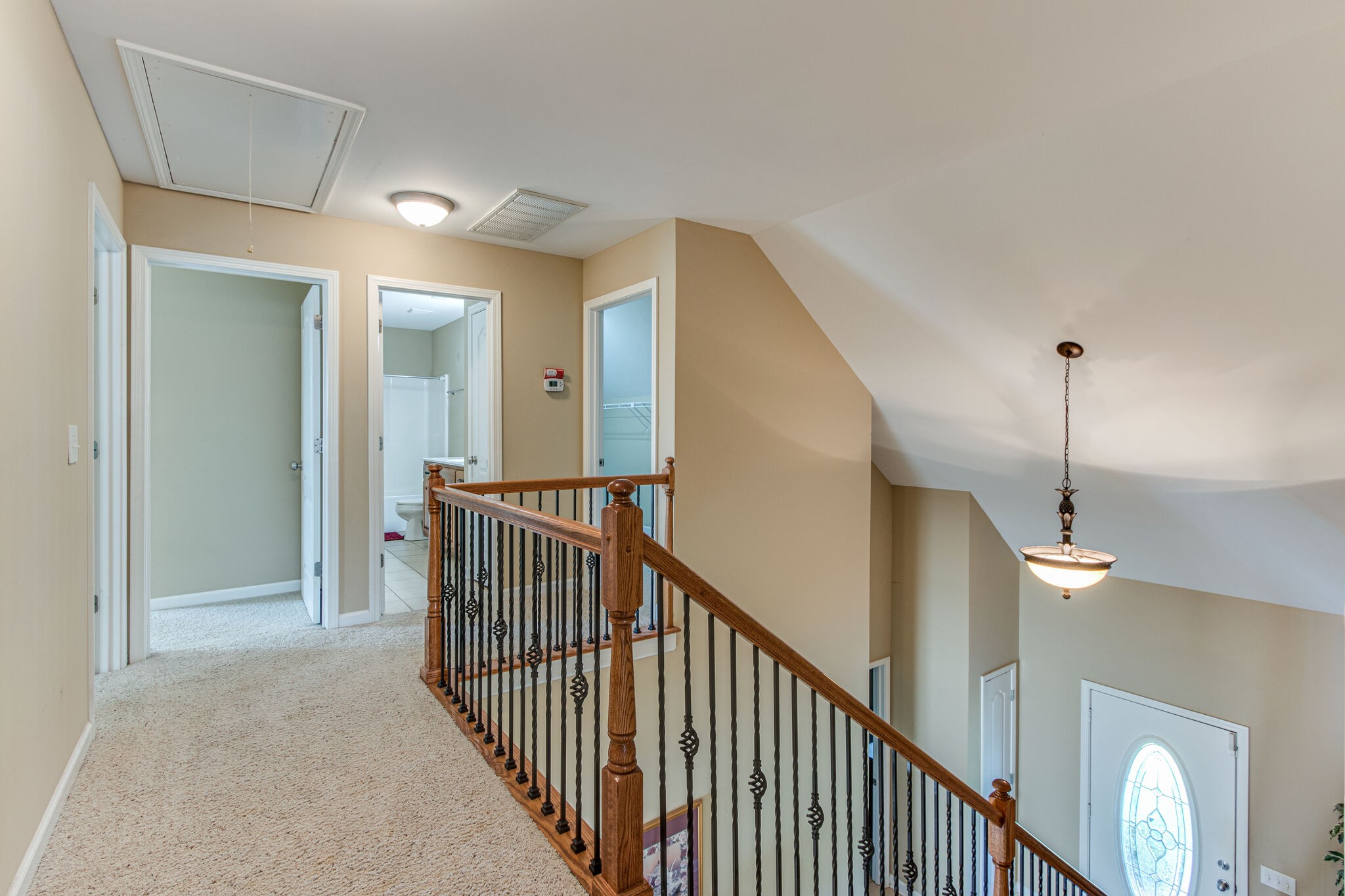4877 Arnold Drive Murfreesboro, TN 37129 - Photo 23 of 32 a view of a hallway view with staircase